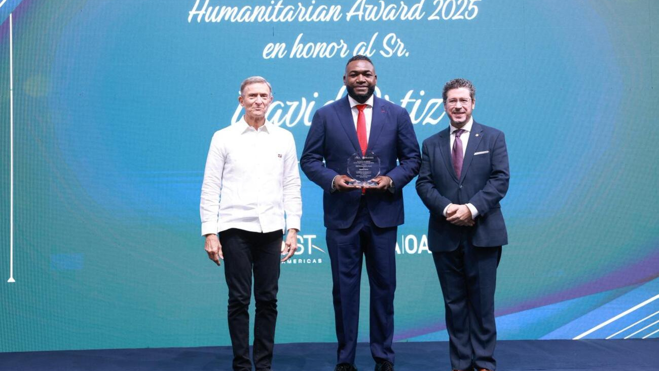 David Ortiz recibe el Humanitarian Award 2025 por labor social