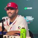 Albert Pujols resalta esfuerzo de Dominicana en Clásico Mundial