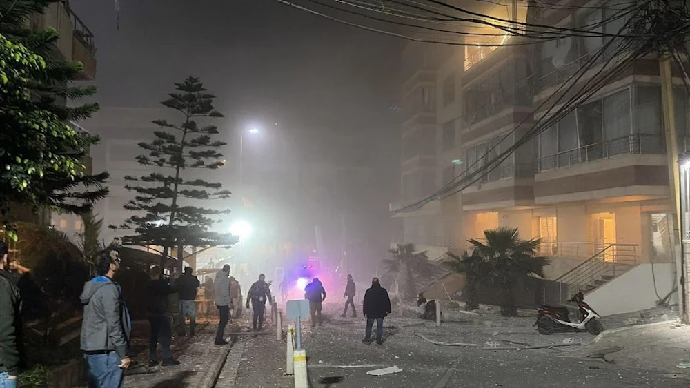 Ataque israelí daña edificio cercano a Al Mayadeen en Beirut