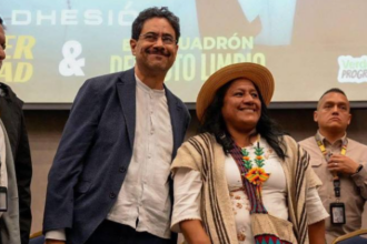 Iván Cepeda impulsa minga indígena en campaña presidencial