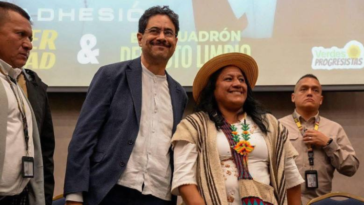 Iván Cepeda impulsa minga indígena en campaña presidencial