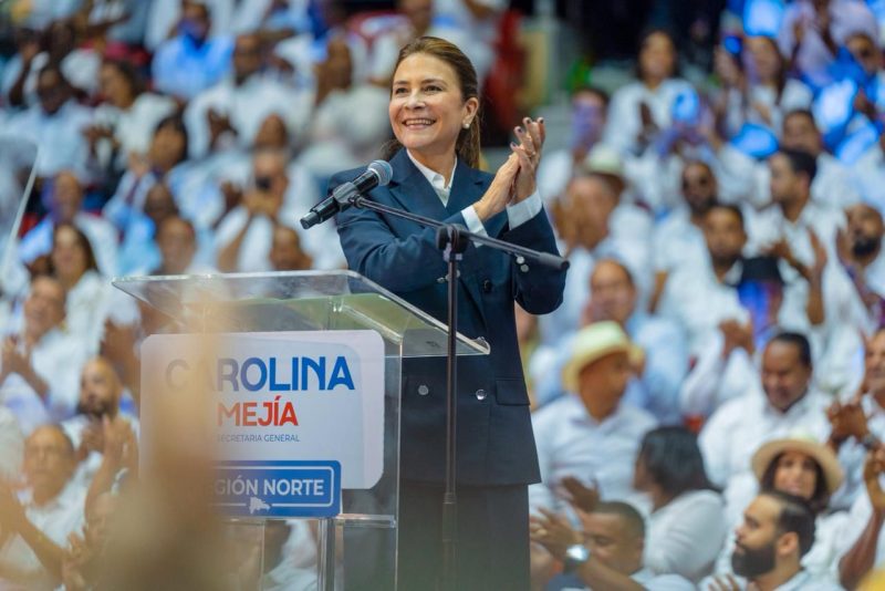 Carolina Mejía reitera aspiración presidencial por el PRM en 2024