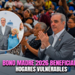 Gobierno inicia entrega del Bono Madre 2026 a más de un millón