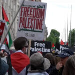Miles marchan en Londres por el 78 aniversario de la Nakba