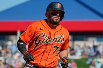 Jesús Rodríguez debuta en Grandes Ligas con los Gigantes