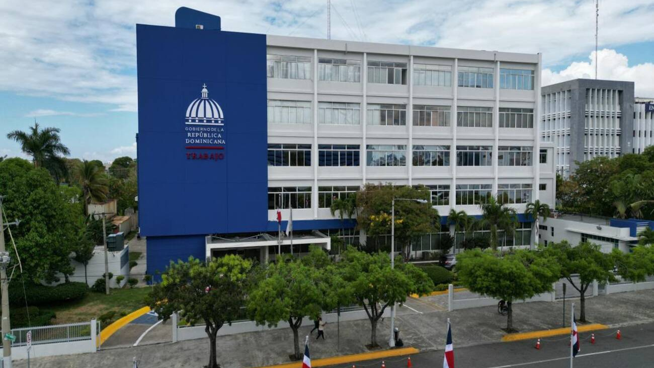 Exterior del Ministerio de Trabajo.
