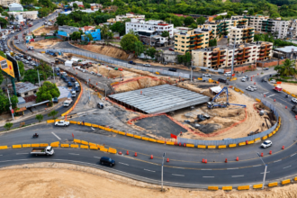 MOPC reporta avances del viaducto y túnel en República de Colombia